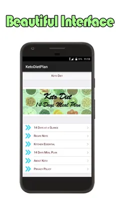 KetoDietPlan android App screenshot 2